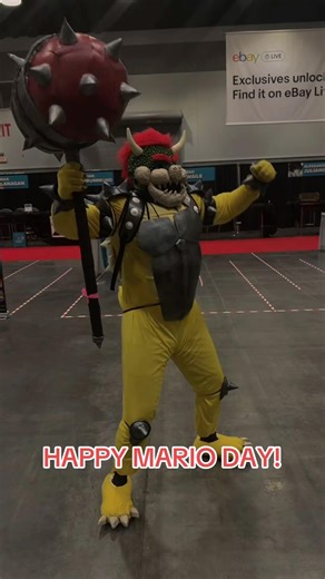 Happy Mario day! (Mar10) #bowser #mario #supermario #cosplay #koopa