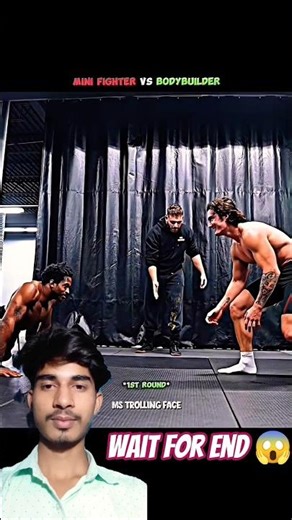MINI FIGHTER VS BODYBUILDER 🔥(13) #trending #motivation #shorts