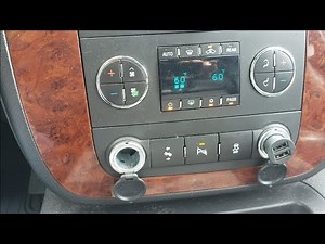 Chevy Suburban AC Snowflake Light Blinking Flashing 3 Times then Off No AC Not Working 2012 others