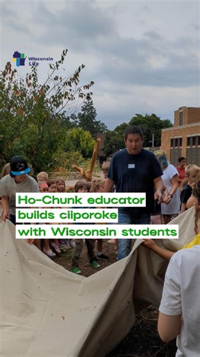 For centuries, Ho-Chunk people have created small lodges called ciiporoke for sleeping, cooking and gathering as a community. Now, a Ho-Chunk builder is helping Wisconsin students construct their own structure. WPR's Richelle Wilson visited Wingra School in Madison as students refurbished the school’s ciiporoke this fall, for Wisconsin Life. https://www.wpr.org/culture/ho-chunk-traditional-ciiporoke-wisconsin-students-lightning-new-rider | Wisconsin Public Radio