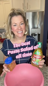The best pasta salad of all time! Maybe not, but it’s so delicious! Perfect for any occasion, get-together or potluck. Get the full recipe here: https://www.stephreallife.com/the-best-pasta-salad/ #pastasalad #thebestpastasalad #mccormicksaladsupreme #summerrecipes | Stephanie Gigliotti