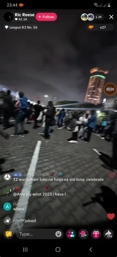 tuko live shereheeeeeeeeee lazima asante kwa sajjaaaa kaa c yye ha 2 nge kuwa hapaaaa lazima new year 2 ingue in stlye