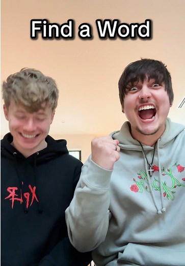 Find a Word Challenge: Fast-Guessing with Sam & Colby