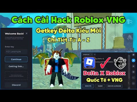 How to easily install the new Roblox Blox Fruits Delta X VNG Getkey hack from A to Z on your phone.
