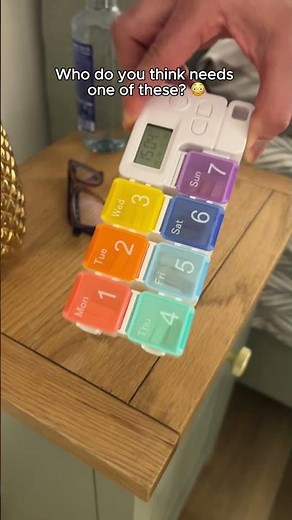 The pill box that actually works #health #musthave #gadgets