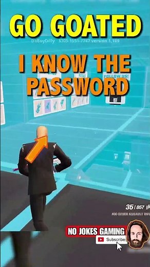 GO GOATED SECRET VAULT CODES! #howto #fortnite #gaming #fortnitememes #emote #fortniteclips #memes