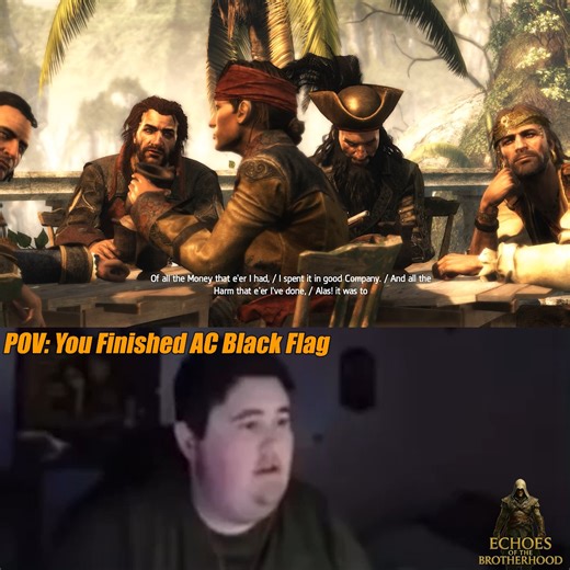 AC Black Flag Ending Hits Different💔 | Echoes of the Brotherhood
