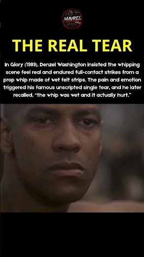 Denzel Washington's Unscripted Tear In Glory (1989)