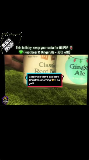 If you’ve been wanting a soda that tastes good AND won’t wreck your gut, OLIPOP is it. Root Beer Ginger Ale hit the nostalgia spot, and there are tons of other flavors if you want something fruity or creamy. Low sugar, prebiotic fiber, and perfect for the holidays — especially with Black Friday deals running. A healthier soda swap you’ll actually keep drinking. #olipopreview #betterthansoda #christmas2024vibes #HouseOfFacts #tiktokshopblackfriday