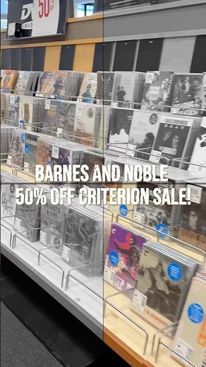 Barnes and Noble 50% Off Criterion Sale Picks!