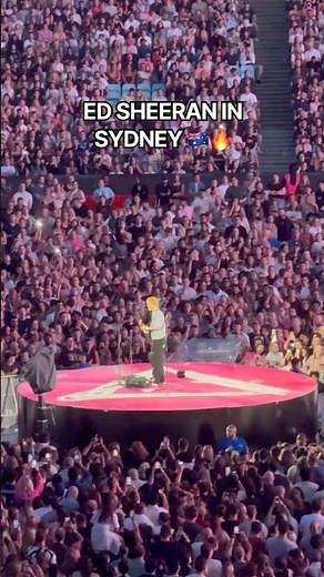 Ed Sheeran – You Need Me, I Don’t Need You LIVE in Sydney 🔥