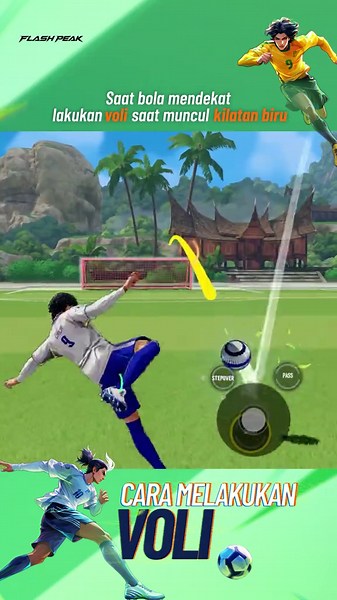 Tips Tendangan Volley Fix Goal di Free Fire (Flash Peak)