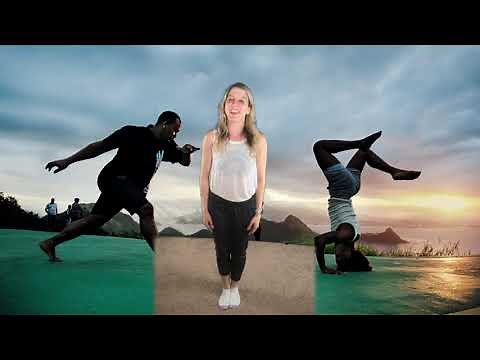EASY Brazilian Capoeira for Kids | Basic Ginga Step