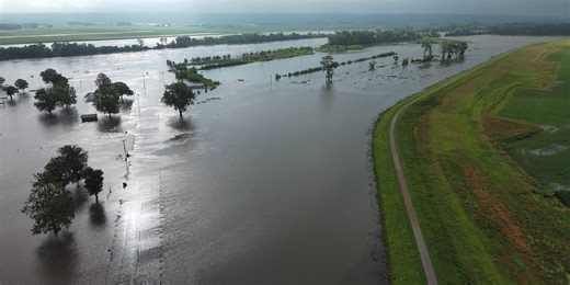 Flood-prevention efforts underway in Bellevue near Offutt AFB