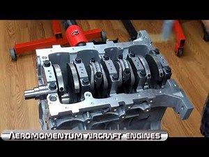 AeroMomentum Aircraft Engines-----New AM15 short block assembly 2