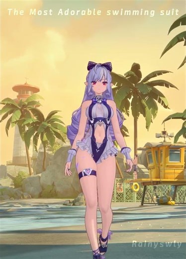 The most adorable swimming suit「Vivian」| Zzz ⭐ #zenlesszonezero #zzz #gameplay