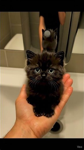 Cute Bubble kitten 🐾🫧 #cat #kitten #cutecat #catlovers #bubble