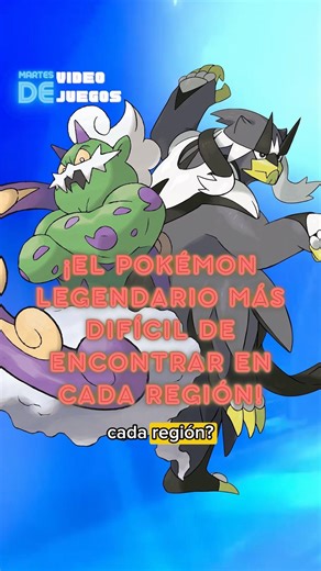 The rarest Legendary Pokémon in each region #pokemon #nintendo #gaming #anime