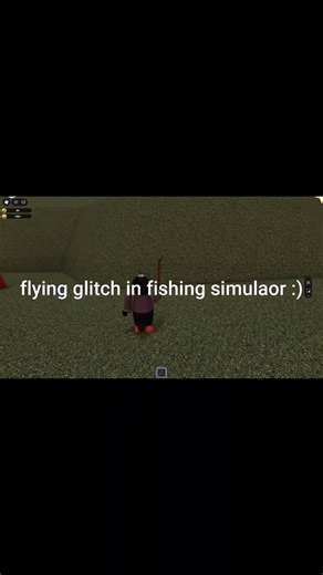Flying glitch in fishing simulator #trending #roblox #viralshorts #fishing