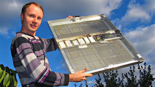 A New Solar Power Plant DIY / Make One with Kreosan