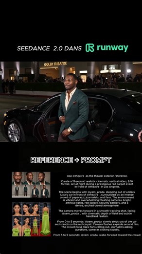 J'arrive aux Oscars en limousine grâce à Seedance 2.0 🤯