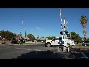 Union Pacific Hi-Railer Pass G Street On Madera Spur, Madera CA
