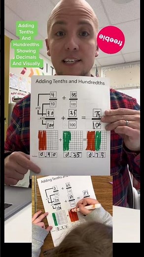 Free Graphic Organizer for Teaching Fractions & Decimals #teacher #math