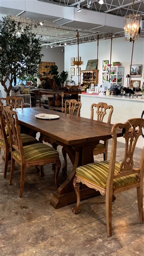 2.5K views · 12 reactions | Here’s a sneak peek at just a few of the possibilities there is for your dining tables. Take a look at The Corbel for your dream table! From custom tables to antiques, we would love to help you find the perfect setting for your holiday hosting. With the holidays right around the corners, don’t hesitate to come find your perfect table! | The Corbel | Facebook