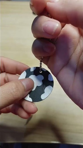 tutorial keychain akrilik lukis #shorts #artandcraft #diy #handmade #tutorials