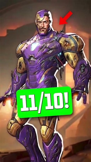 RANKING THE BEST IRON MAN SKINS IN MARVEL RIVALS!! 💪#videogames #ironman #ps5