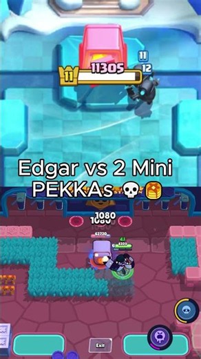 Edgar vs 2 Mini PEKKAs 💀🥞 Heist Mode