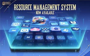 How does MLBB resource management system work?