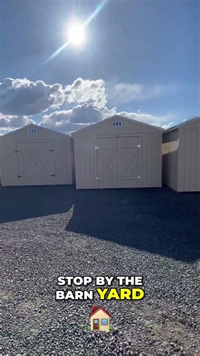 Used Sheds Available NOW at The Barn Yard! #shorts