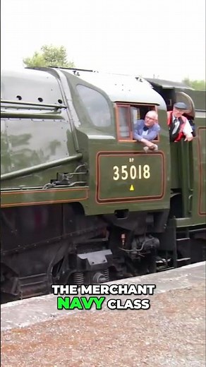 SR Merchant Navy Class Iconic Steam Giants Explained!#merchantnavy #locomotive #southern #rail #fyp