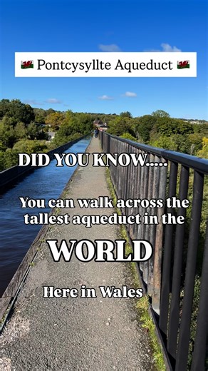 📍Pontcysyllte Aqueduct 🏴󠁧󠁢󠁷󠁬󠁳󠁿 Walk across the world’s tallest aqueduct here in Wales! A navigable aqueduct carrying the Llangollen Canal across the River Dee. #explore #outdoors #pontcysyllteaqueduct #wales #llangollen #visitwales #travel #placestovisit #placestogo #daysout #uk #canoe #kayak #adventure #northwales | Sheexploresuk