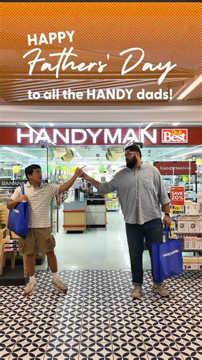 Dad jokes — we'd love to hate them, but honestly, we wouldn't trade them for anything. To the dads who always know how to make us laugh, Happy Father’s Day! Shop now at a Handyman store near you! | Handyman