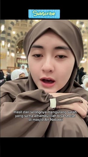 Beautiful Quran Recitation Review of Surah Maryam Verse 30 in Medina🥹 #quran