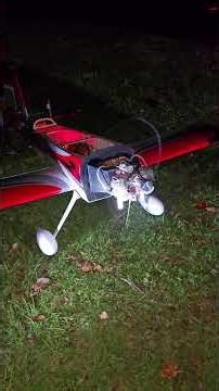 electric starter on the eme 70cc. #flexinnovations #rv8 #rcaircraft #rc #cool #electric