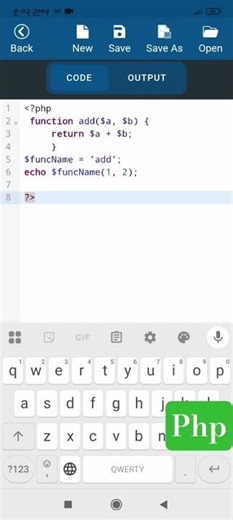 how to use function in PHP programming language #computer #coding