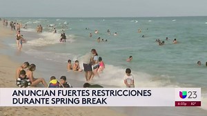 7.1K views · 92 reactions | "Vacacionen responsablemente o serán arrestados": las fuertes restricciones para Spring Break en Miami Beach. ➡️ uni.vi/8mKa102zzcR | Univision Miami | Facebook