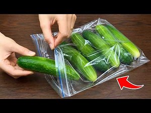 Did You Know This Cucumber Trick? I've Never Had Cucumbers This Delicious! | Nancy Home