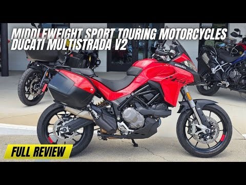 Middleweight sport touring motorcycles Ducati Multistrada V2 Review Premium Sport Touring Experience