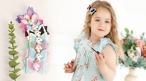 Watch unicorn hair bow for girl on Amazon Live