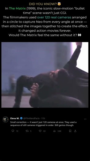 This Scene Changed Movies Forever (The Matrix Bullet Time)