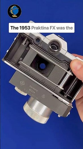 Praktina FX Film Test - Spring-Wound Camera - Loading and Shooting Kodak Gold 200 - Blue Moon Camera