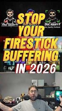 STOP your FIRESTICK BUFFERING in under 30 seconds! #Firestick