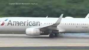 180-passenger plane's tire exploded during takeoff in Florida