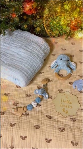✨ Handmade baby gift sets🌿 Perfect gift for newbornsMade with love & care 🤍