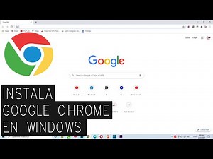 Cómo descargar google chrome para windows 10 2021!