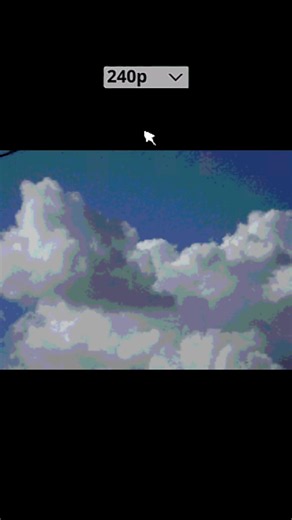 画質で雲を変える☁️#skype